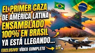 Primer Gripen ensamblado en Brasil ya tiene fecha confirmada: ¡Saab lo reveló todo!
