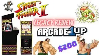 ARCADE 1Up Street Fighter II Legacy Cabinet. Review -Retro Arcade Games -Capcom Games. $200 Steal!!