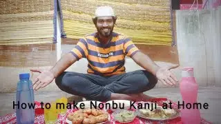 QUARANTINE VLOG :6 - HOW TO MAKE NOMBU KANJI AT HOME ft. WITH MOM