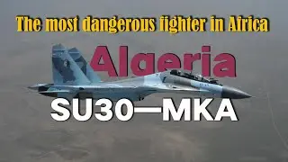 The most dangerous fighter in Africa Algeria Su 30MKA fighter