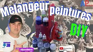 comment faire un Melangeur peinture citadel / army painter DIY