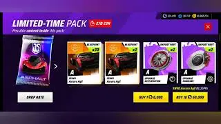 DRIVE SYNDICATE 13 Packs Opening Unlock Zenvo Aurora Agil 180k Syndicate Coins | Asphalt Legends 
