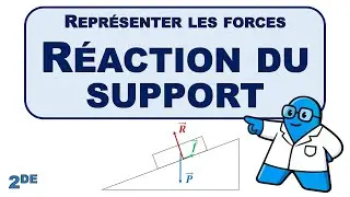25. Repr&eacute;senter une force : r&eacute;action du support (Seconde Physique)