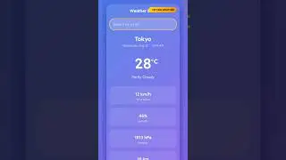 Code Weather App #coding #appmaker #design #dev #programming #weather