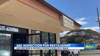 Maui restaurant fails multiple health inspections after roach infestation