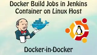 Задания сборки Docker в контейнере конвейера Jenkins CI/CD на хосте Linux Docker-In-Docker (DinD)