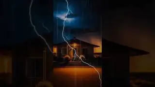 Heavy Rain - Thunderstorm - Lightning Sounds For Deep Sleep #rainoundforsleep #asmr #sleepnow #sleep