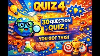 Quiz 4 🧠 | 30 Tough General Knowledge Questions &ndash; Can You Get 25/30?