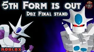 5th Form is out for Arcosian race | Dbz Final Stand - Roblox
