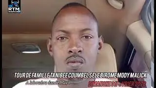 Tour de famille tanirabee coumbel selle birome midi malick