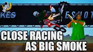 BIG SMOKE SHREDS A HILL CLIMB BIKE WITH NORRIS