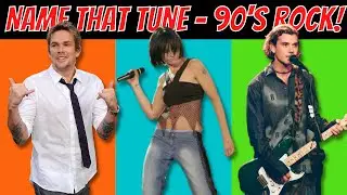 Time to play Name That Tune 90s Hits - Rock Music Challenge #2