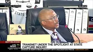 State Capture Inquiry I Former Transnet Freight CEO Siyabonga Gama testifies