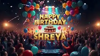 Happy Birthday Shreya | New Birthday Song | Special Birthday Song | Celebration Birthday Song