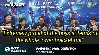 RRQ (PRX vs. RRQ) 2025 VCT Pacific Stage 2 Post-Match Press Conference