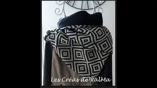 Echarpe - tour de cou - chèche - snood tout doux & tout chaud pour l'hiver -  Tuto couture ValMa