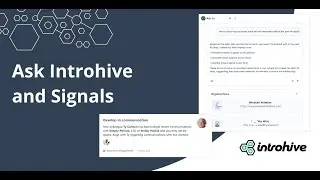 Ask Introhive and Signals