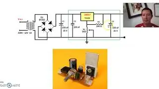 regulador de tensión ajustable lm317