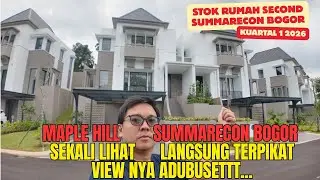 MAPLE HILL SUMMARECON BOGOR VIEW GUNUNG DAN KOTA | SIAP HUNI