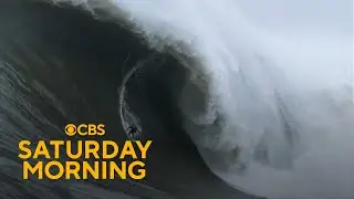 Meet the surfer chasing a world record at California's renowned big wave site