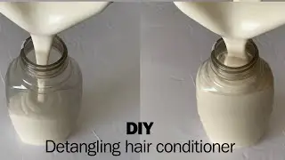 DIY Detangling Leave-In Conditioner using Ambunu herb