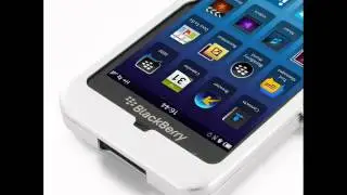 PDair Aluminum Metal Case for BlackBerry Z10 - Open Screen Design (Silver)