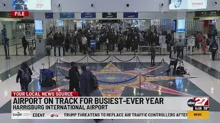 Harrisburg International Airport sees another record month for flights