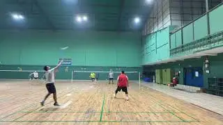 3rd jan match 3 #subscribe and #support for more #badminton skills 