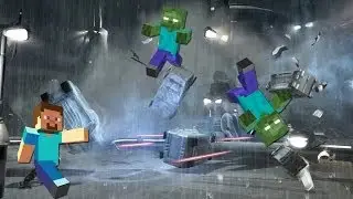 Minecraft Shotbow Games | The Jedi Defence | Victory Abridged