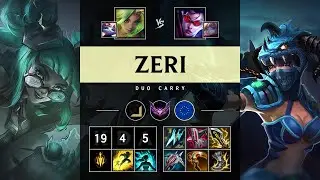 Zeri ADC vs Vayne: ULTRA CARRY - EUW Master Patch 25.S1.1