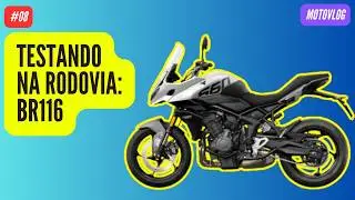 Papo de tudo um pouco: Testando a Tiger Sport 660 na rodovia! &Oacute;leo na pista! | MOTOVLOG 2025.08.04