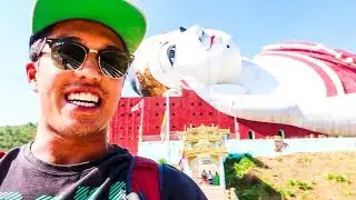86 | THE BIGGEST RECLINING BUDDHA IN THE WORLD!!! (Southeast Asia Travel VLOG)