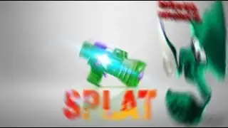 Using the Splattershot jr custom and my nerfed Triple slosher😭