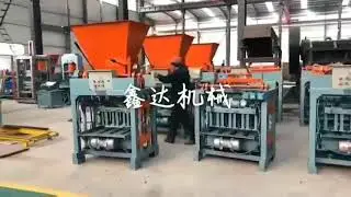 cement hollow block making machine Italy