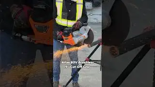 Atlas 80V Brushless 9&rdquo; Cut-Off Saw | Harbor Freight