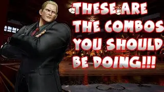 Geese Howard Advanced COMBO Guide King of Fighters XV - Geese Howard Combo Guide #1