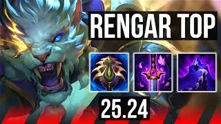 RENGAR vs TRYNDAMERE (TOP) | EUW Master | 25.24