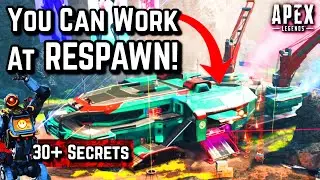 OVER 30+ Secret EASTER EGGS Discovered At BIG MAUDE! Apex Legends Guide
