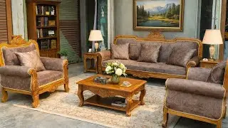 Maharaja sofa banane ka poora professional process is full video mein #viral #furniture #sofa 
