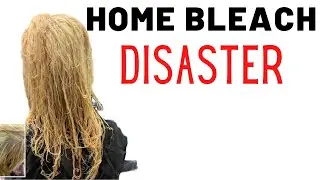 BLEACHING HAIR AT HOME | FAIL!!