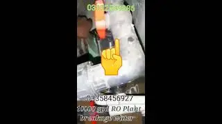 Sunita kitchen extra facility water treatment RO Plant 💦💦