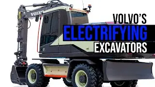 Volvo's Excavator Prototypes Reveal Formidable Strength in Electric Machine Development