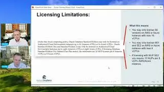 Oracle Cloud licensing explained Database Standard Edition - Licensing limitations in Azure and AWS
