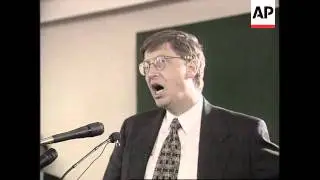 CHINA: BEIJING: MICROSOFT CHIEF BILL GATES VISIT