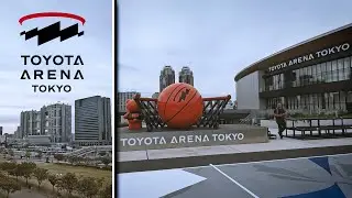 TOYOTA Arena Tokyo: Walking the Adidas Sports Park & Rooftop Views [Walking in Japan]