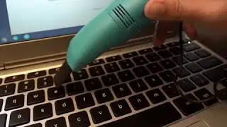 I Bought A Mini Keyboard Vacuum From Wish!!! | Wish Tiktok Reviews