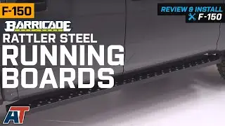 2015-2019 F150 Barricade Rattler Steel Running Boards Review & Install