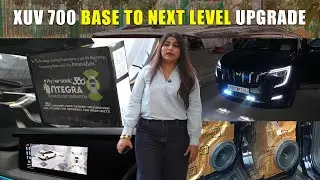 XUV 700 FULL PREMIUM UPGRADE 😱🔥 Integra 360 | Audison | Damping | W7 | RS CAR MODIFIERS