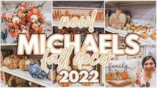 *NEW* MICHAELS FALL DECOR 2022 | MICHAELS FALL DECOR 2022 SHOP WITH ME | MICHAELS FALL WALKTHROUGH