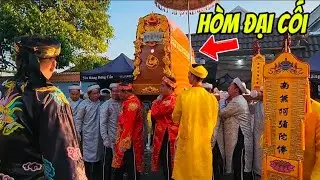 Toàn cảnh đám tang của bà Trần Thị Minh ở Bưng Cầu hòm đại cối an táng tại Hoa Viên #đámtang 